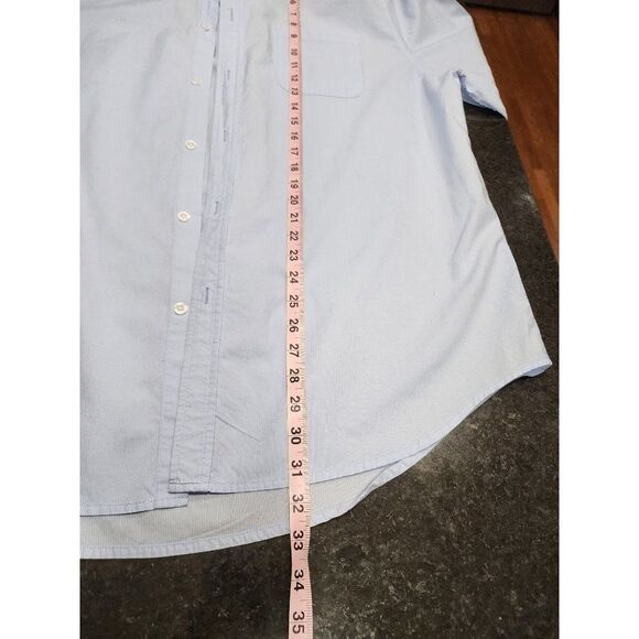 Five Four Men's Blue Dress Shirt, 2XL - Picture 3 of 10